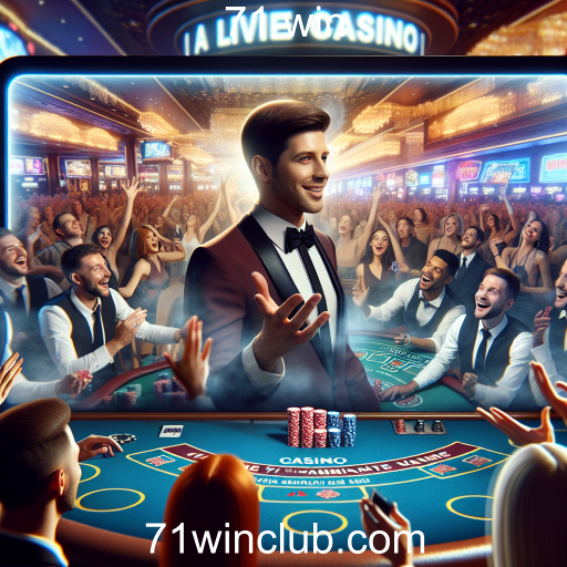 Experiência Imersiva no Casino Ao Vivo do 71 win